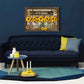 Butterfly Sunflowers Wall Art