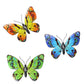 Three Large Outdoor Metal Butterfly