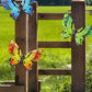 Three Large Outdoor Metal Butterfly