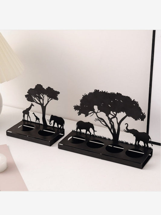 Romantic Small Metal Candle Holder