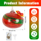 Glass Hummingbird Feeder with Flower Decoration