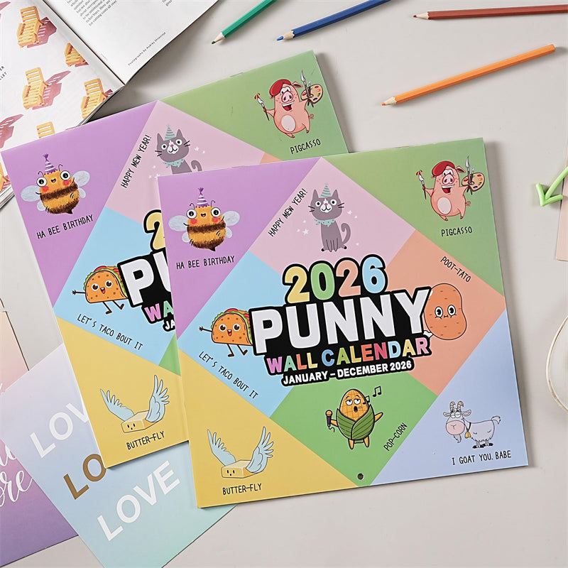 2026 Punny Calendar