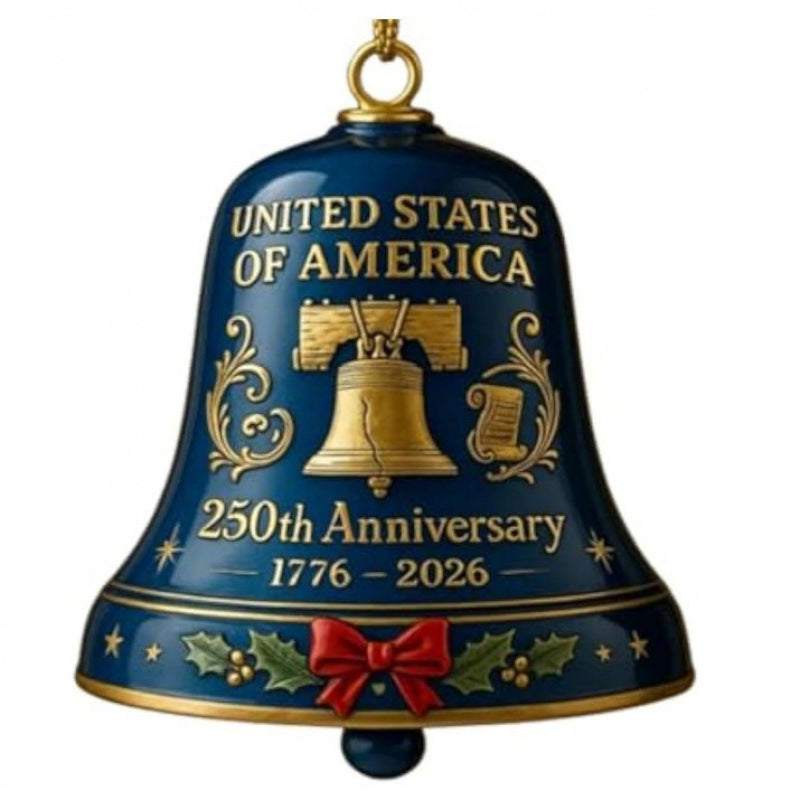 United States 250th Anniversary Bell Ornament