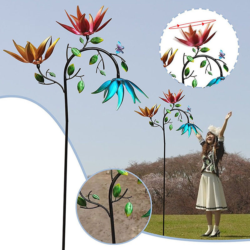 Lucky Flower Harlow Wind Spinner