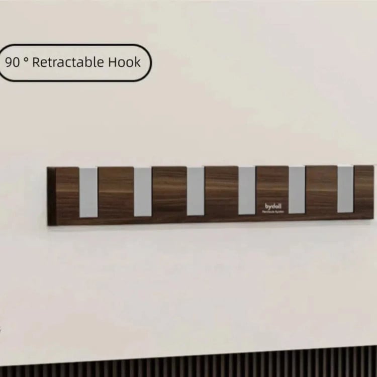 Pull And Hang Minimalist Wooden Wall Hanger