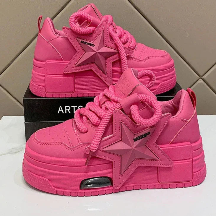 Y2K Star Sports Sneakers