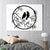 Black Metal Wall Art - Birds on Branch Silhouette Hanging Decor for Living Room, Office, and Garden