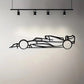 Stylish Iron Sports Car Wall Art – Hot Border Metal Line Design for Auto Enthusiasts and Car Lovers