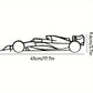 Premium Hot Border Metal Line Sports Car Wall Art - Iron Car Decoration, Unique Hanging Ornament for Garage & Room Decor