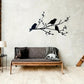 Bird on a Branch Metal Wall Art - Unique Tree Decor for Home, Housewarming Gift, Elegant Bird Design Metal Wall Sign