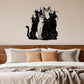 Top Rated Charming Metal Cat Wall Art – Unique Feline Decor, Perfect Gift for Cat Lovers, Ideal for Thanksgiving & Christmas