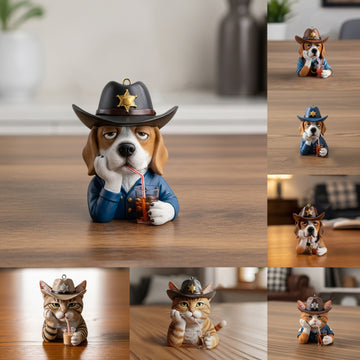 Cute Sheriff Series | Desktop Ornaments