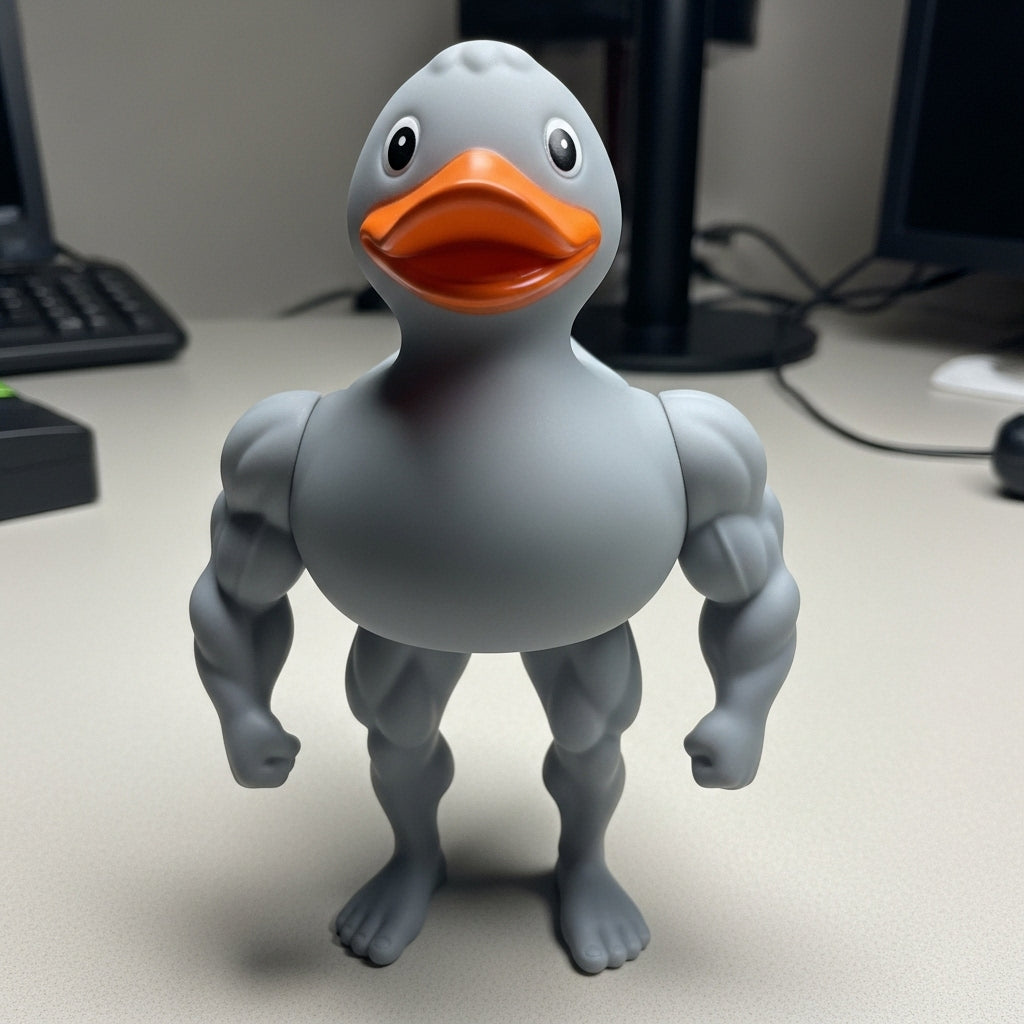 Strong Muscle Duck – The Gym Bro of the Duck World