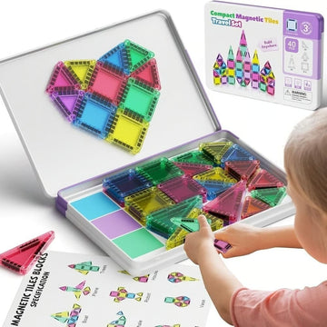 Magnetic Tiles Building Blocks Set
