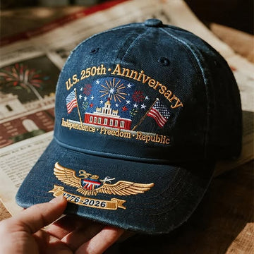 U.S. 250th Anniversary Retro Washed Cap