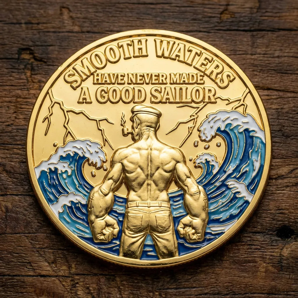 "Don't Mess with the U.S. Sailor" Commemorative Coin