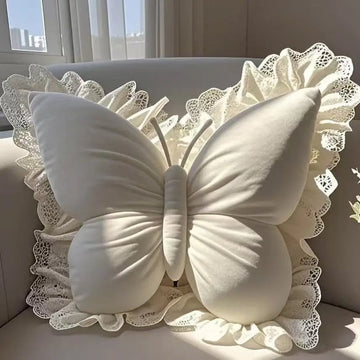 Butterfly Throw Pillow, Butterfly Shaped Decorative Pillow for Sofa Couch Bed