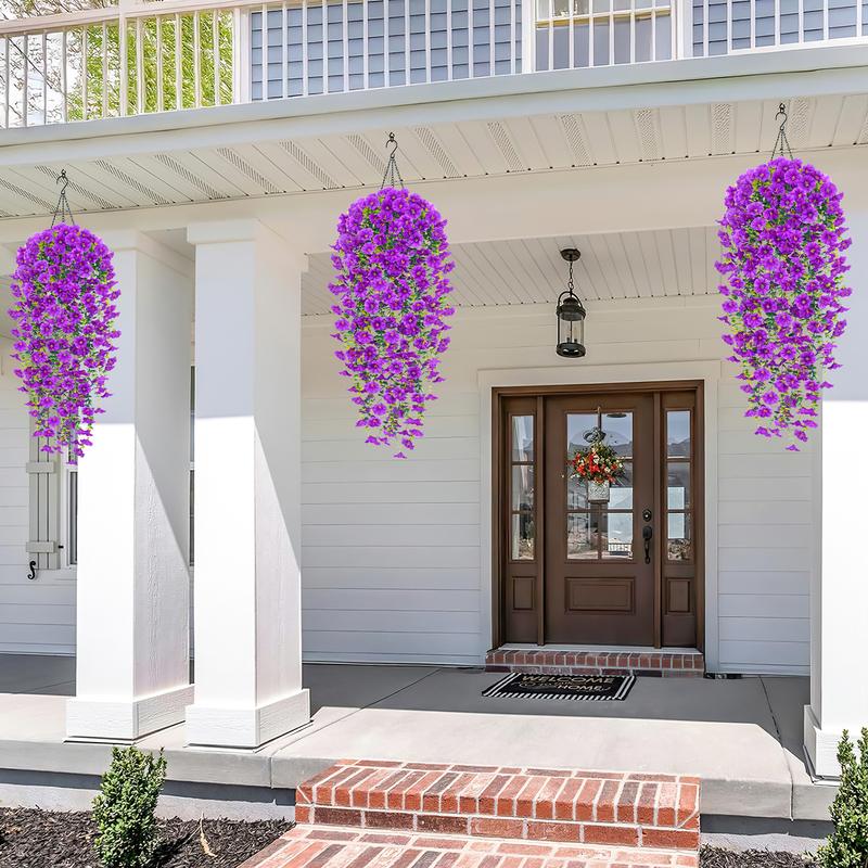 Artificial Hanging Flowers for Outdoors