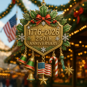 America’s 250th Anniversary Holiday Keepsake