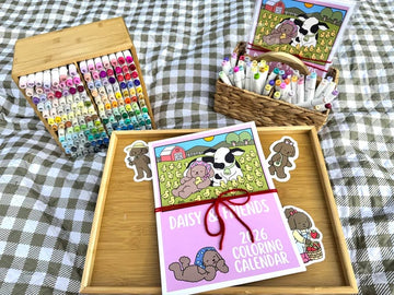 Daisy and Friends 2026 Coloring Calendar
