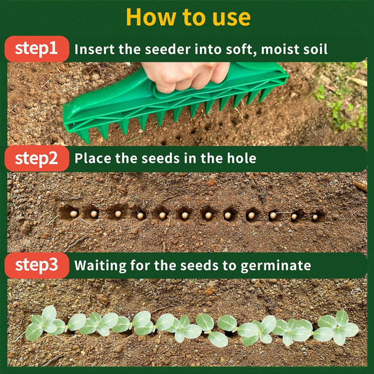 Effortless Seed Planting Tool