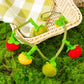 Interactive Fruit-Shaped Catnip Toy String