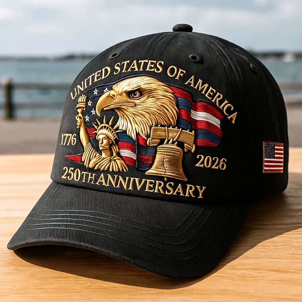 Eagle and Liberty – United States 250th Anniversary Hat