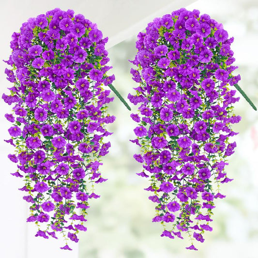 Artificial Hanging Flowers for Outdoors