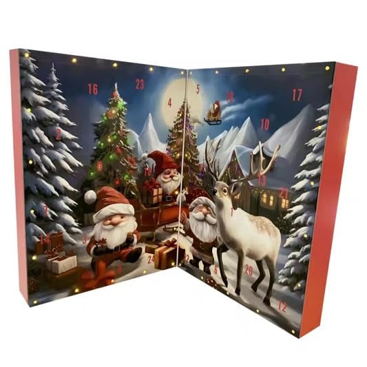 Christmas Gnome Countdown Calendar 2025