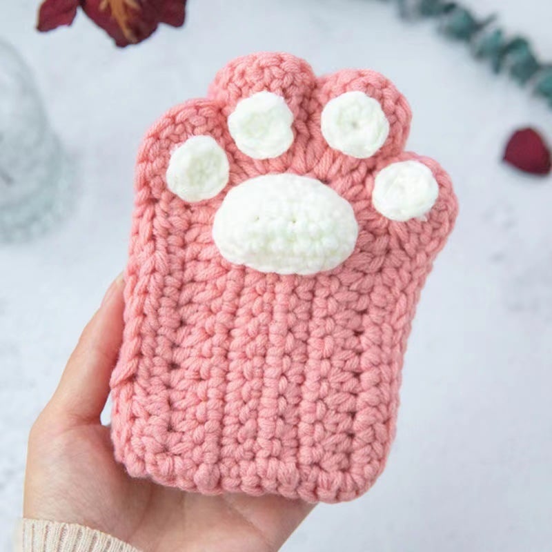 Cat-Paws Wool Fingerless Gloves – Meow Your Style