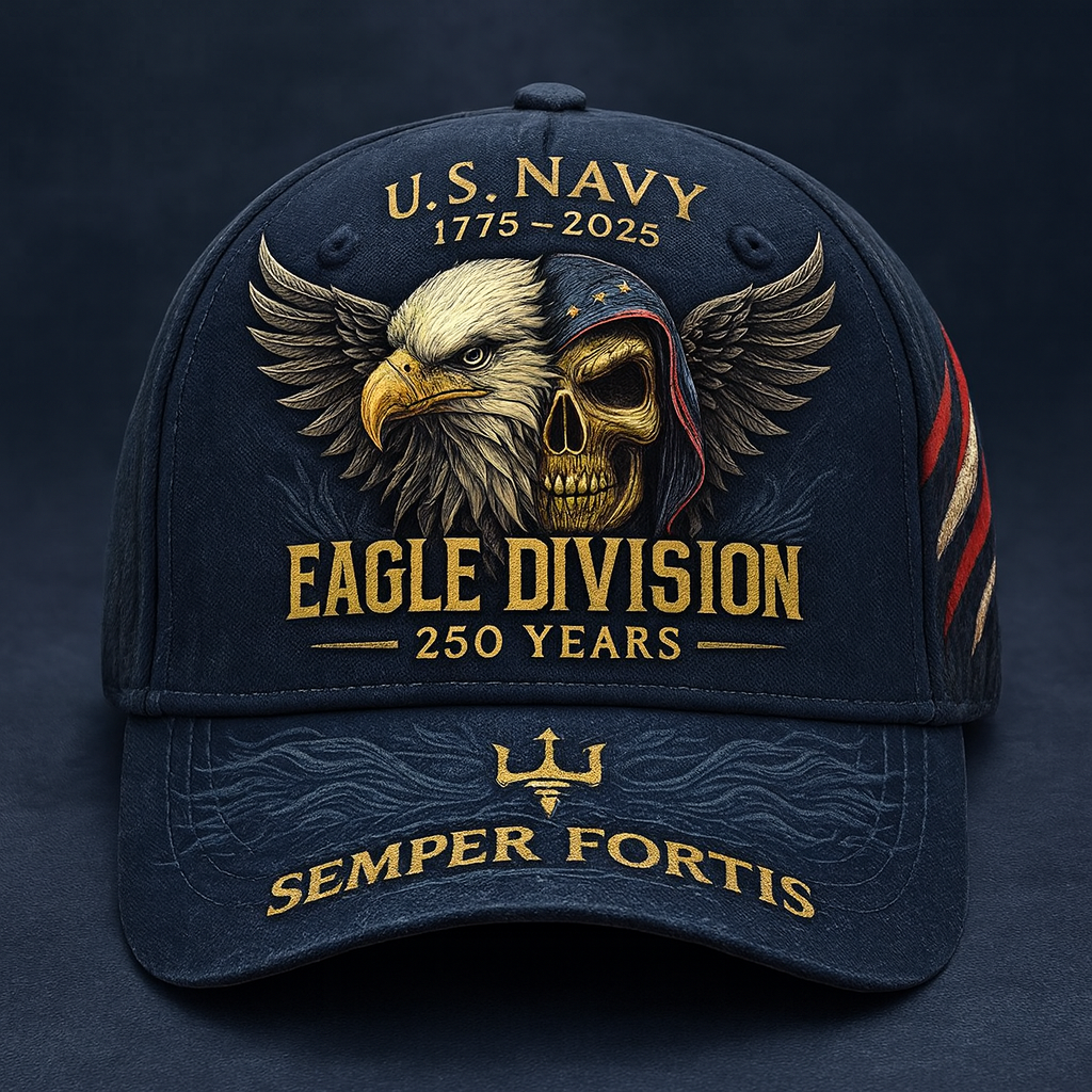 "Eagle Division" US Navy 250th Tactical Cap | 1775-2025 Dual Strike Edition