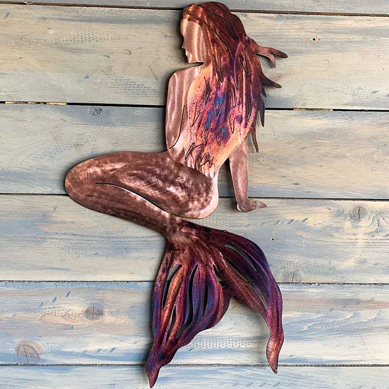 Vintage Mermaid Art Decor