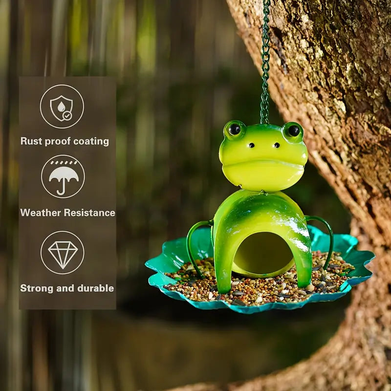 Frog Pond Bird Feeder – Eco-Friendly Bird Buffet for Backyard Bliss