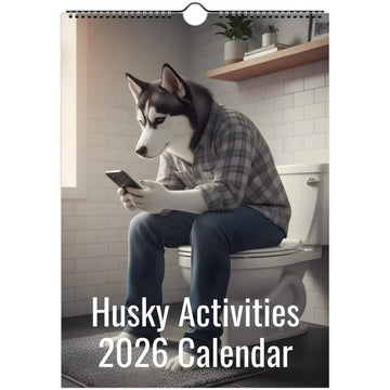 Husky Calendar 2026 - Daily Activities