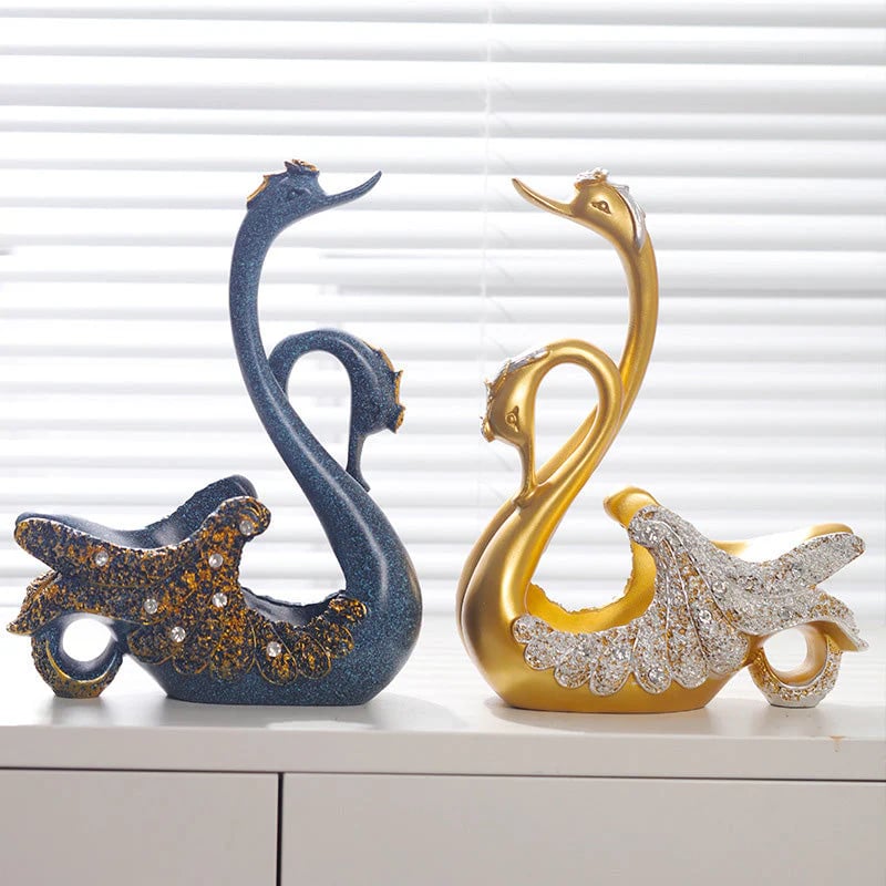 Swan Wine Bottle Holder Rack