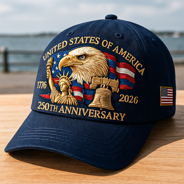 Eagle and Liberty – United States 250th Anniversary Hat