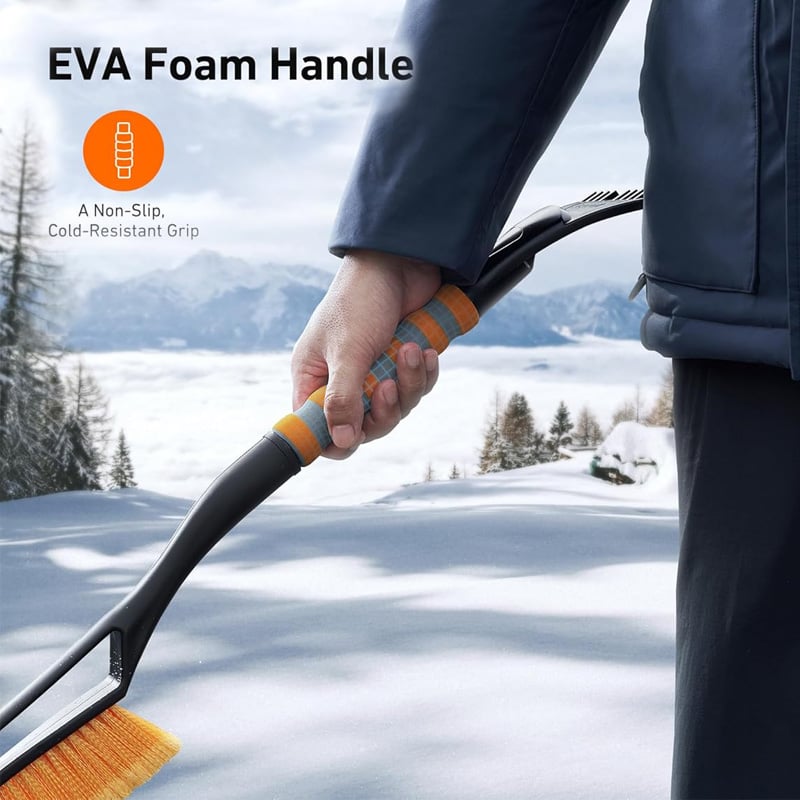Retractable All-in-One Snow Brush and Ice Scraper: Your Long-Lasting Winter Car Companion