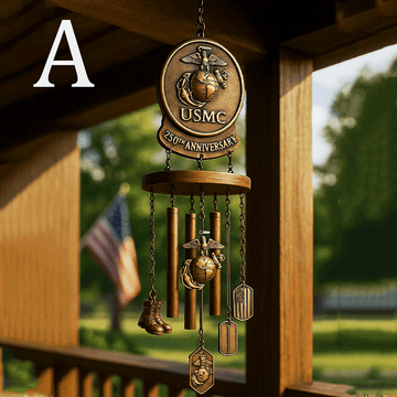 Marine Corps 250th Anniversary Wind Chime