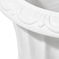 Classical Roman Pedestal Urn, Decorative Outdoor Planter for Garden & Patio