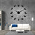 Antler Deer Head Deer Hunter Large Frameless DIY Wall Clock