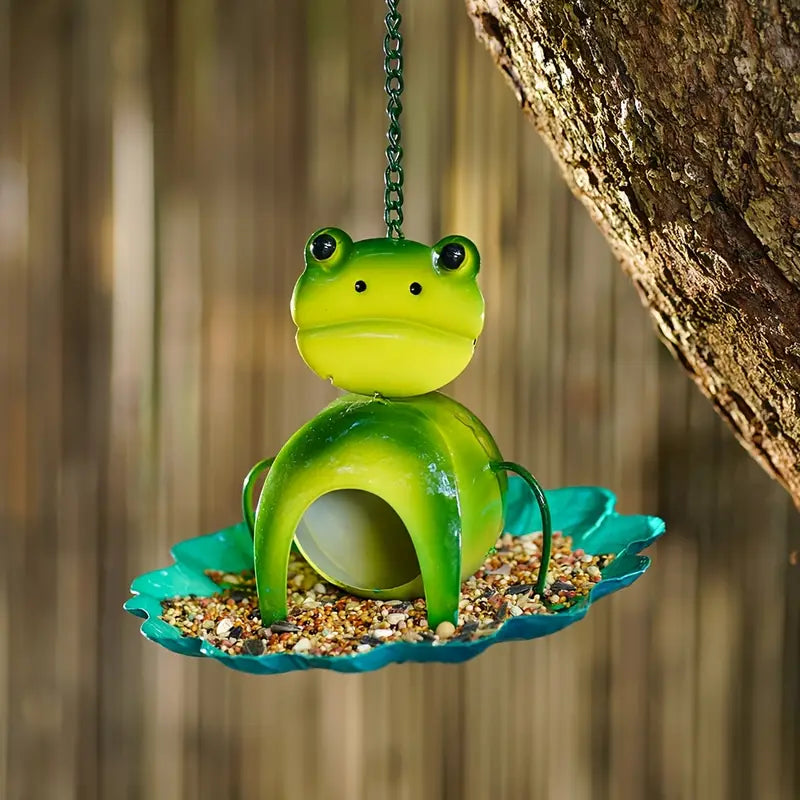Frog Pond Bird Feeder – Eco-Friendly Bird Buffet for Backyard Bliss