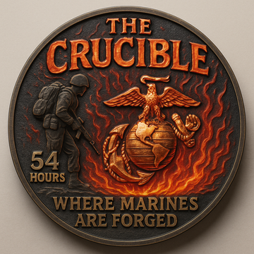 The Crucible – 54 Hour Marine Challenge Coin