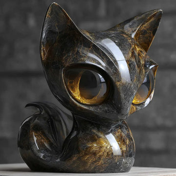 The Enigmatic Cat Sculpture