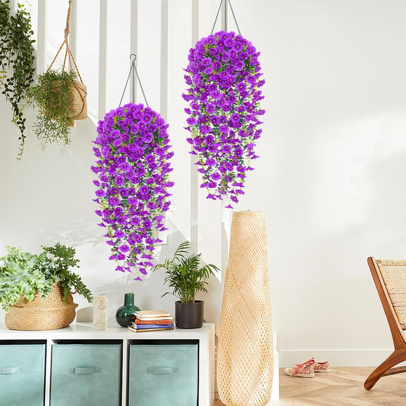 Artificial Hanging Flowers for Outdoors