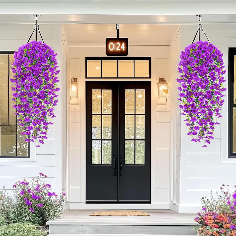 Artificial Hanging Flowers for Outdoors