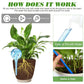Colored Glass Plant Watering Globes（6 Colors）