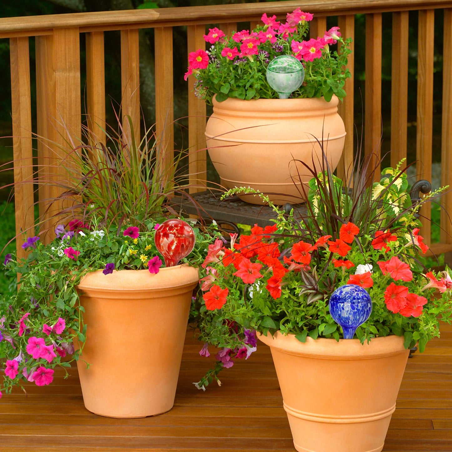 Colored Glass Plant Watering Globes（6 Colors）