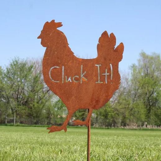 Metal Garden Sign