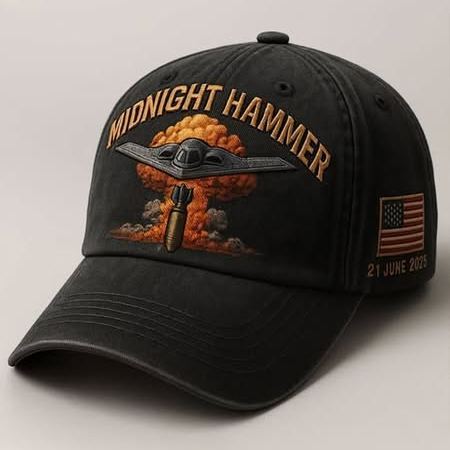 Unisex Operation Midnight Hammer B-2 Spirit Print Hat