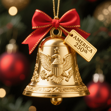 U.S. 250th Anniversary Bell Ornament